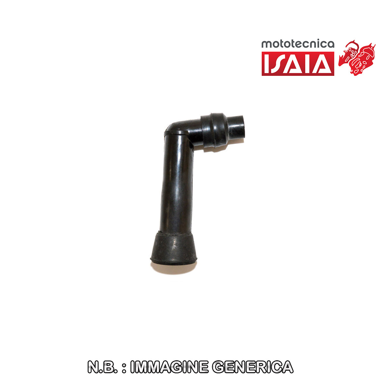 ATTACCO CANDELA CON RESISTOR 5K MOTO GIAPPONESI TIPO INTERNO