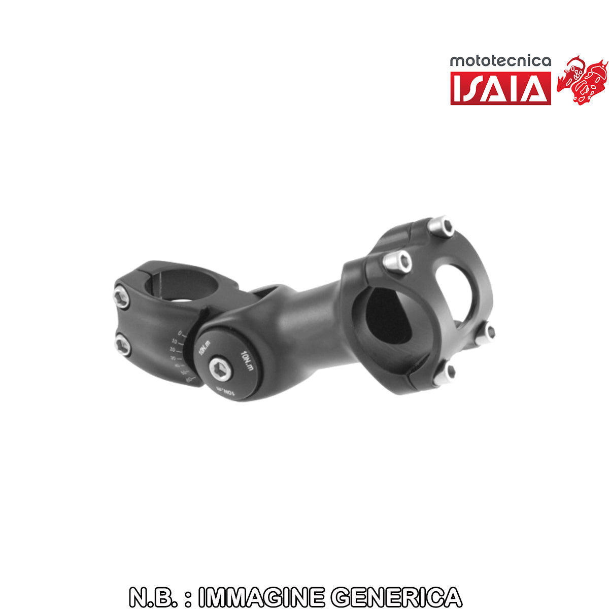 ATTACCO REGOLABILE TREKKER 0°/+60° PER MANUBRIO 31.8 MM - 110 MM