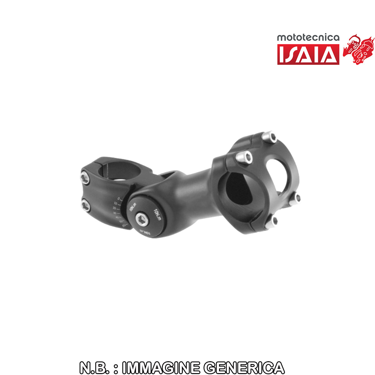 ATTACCO REGOLABILE TREKKER 0°/+60° PER MANUBRIO 31.8 MM - 90 MM