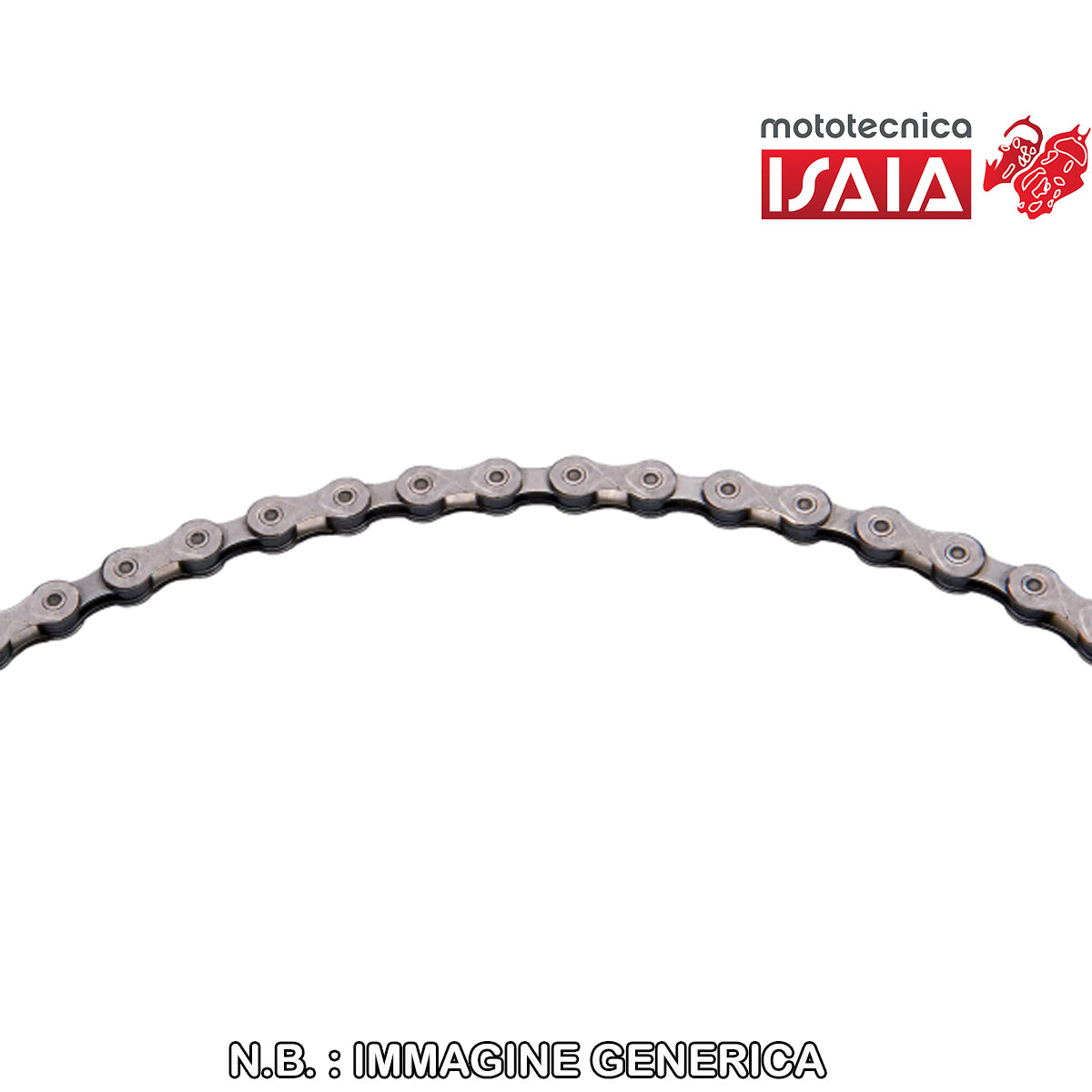 CATENA X10 10V - 114 MAGLIE, GRIGIO