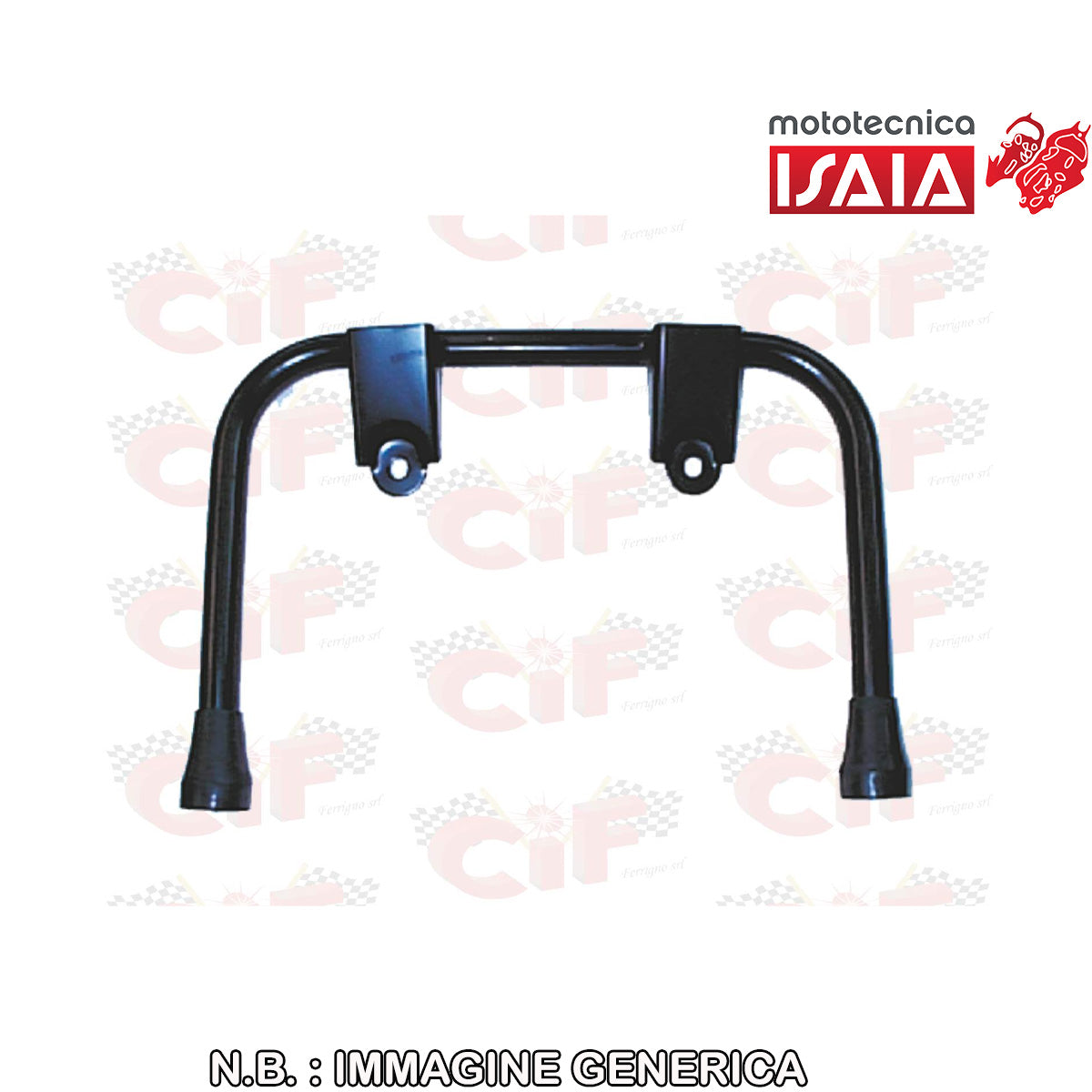 CAVALLETTO CENTRALE NERO VESPA PK 50-125