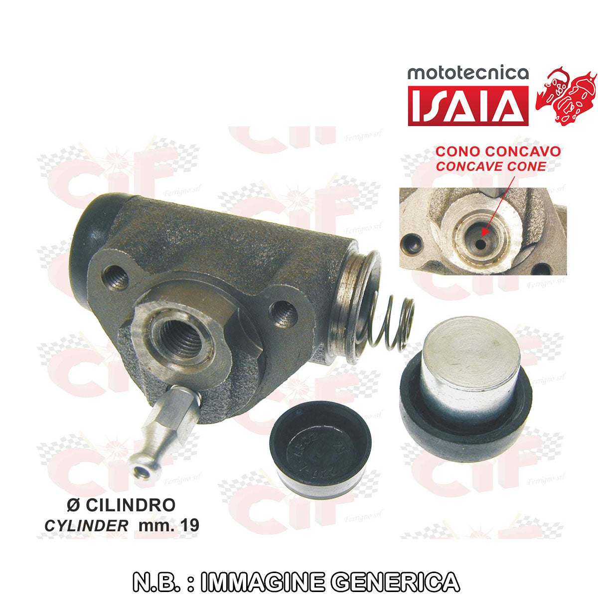 CILINDRETTO FRENO POSTERIORE PIAGGIO APE 50-P50