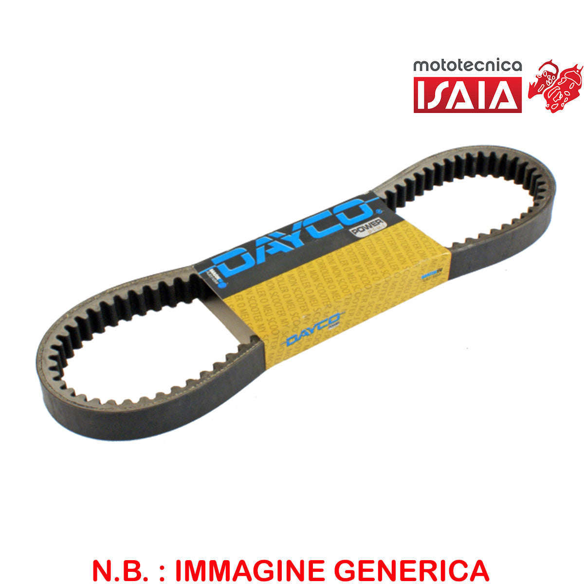 CINGHIA DI TRASMISSIONE DAYCO PIAGGIO VESPA ET2/ZIP 50CC