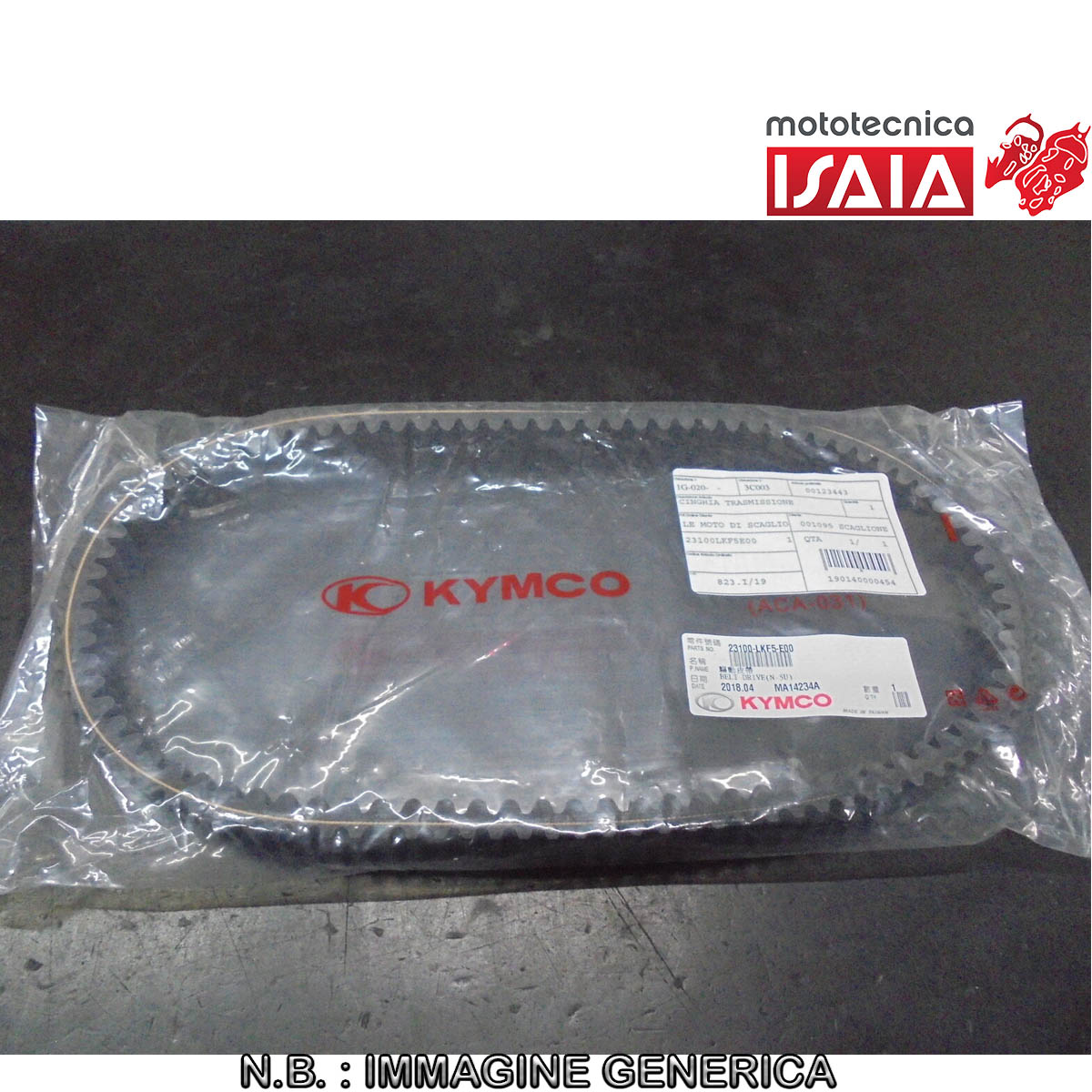 CINGHIA TRASMISSIONE KYMCO XCITING 400 VS EURO5