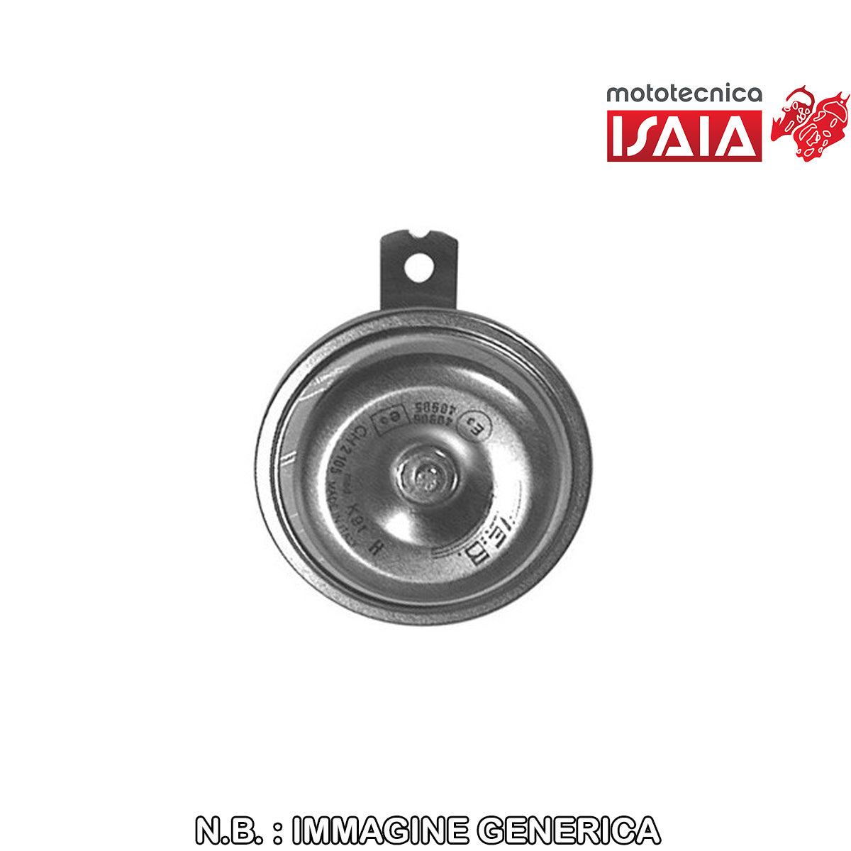 CLAXON 12V CC. APE POKER-DIESEL-TMP