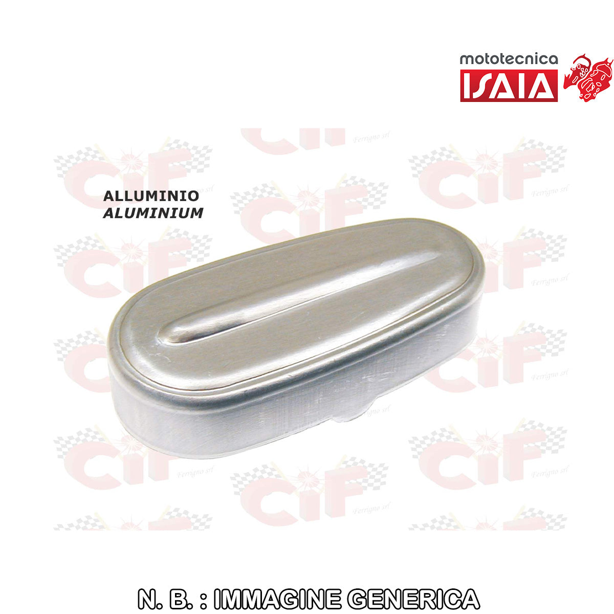 COPERCHIO MOLLEGGIO FORCELLA IN ALLUMINIO LUCIDO VESPA