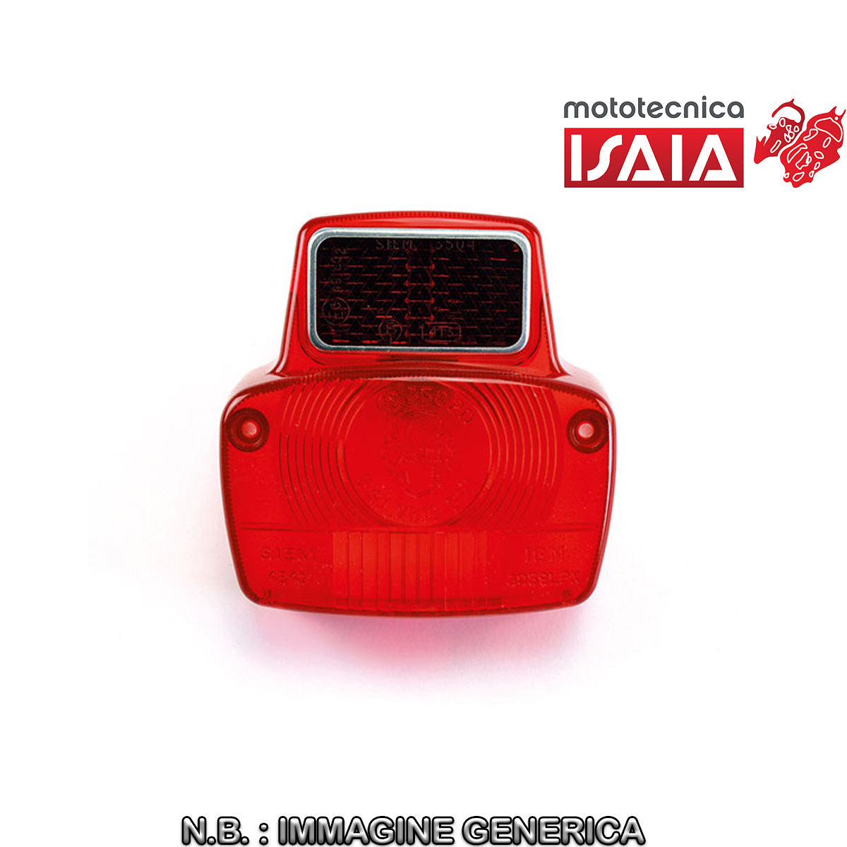 CORPO LUMINOSO SIEM POSTERIORE VESPA 50SS-90SS-125 PRIMAVERA<75