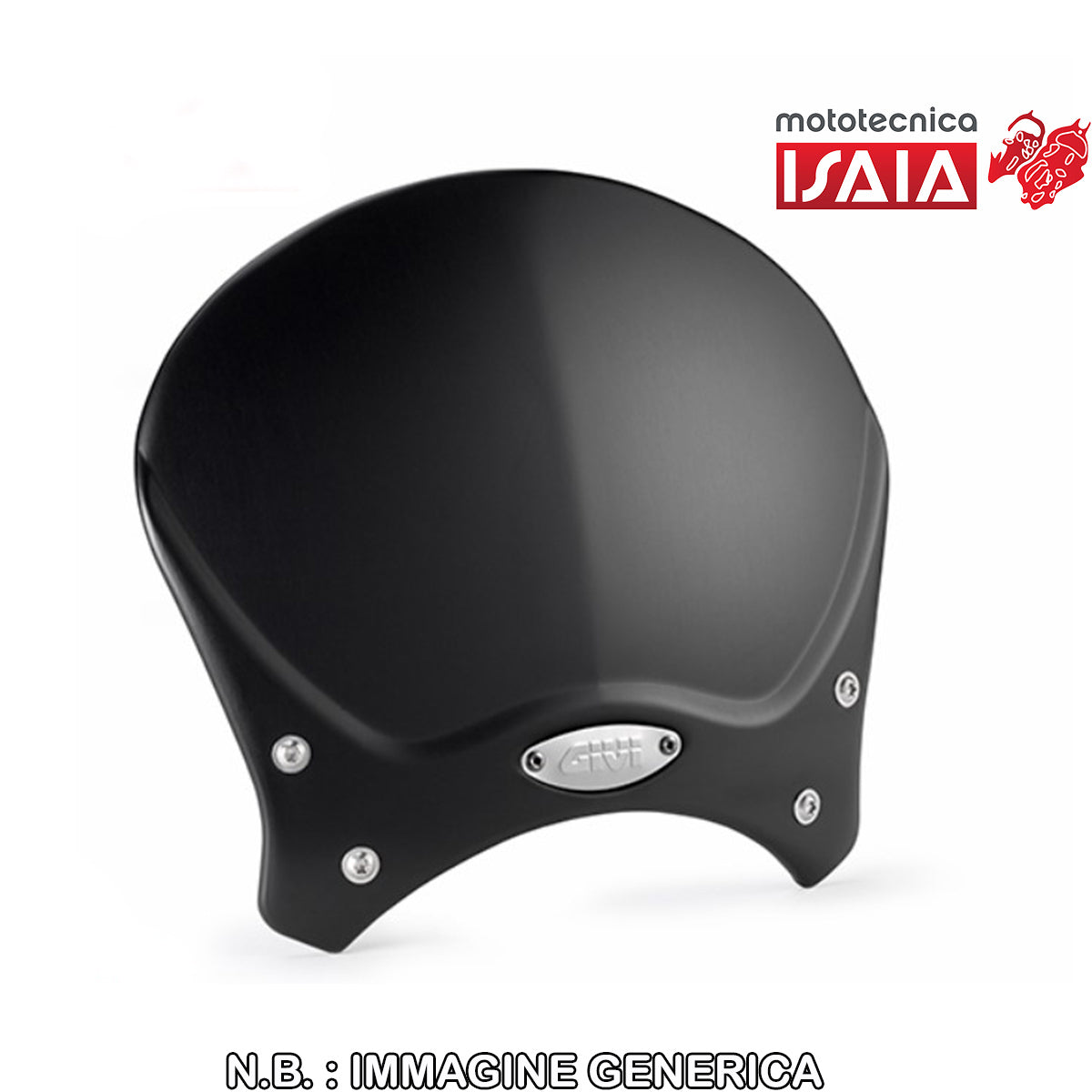CUPLINO CAFE RACE NERO ALLUMINIO ANODIZZATO