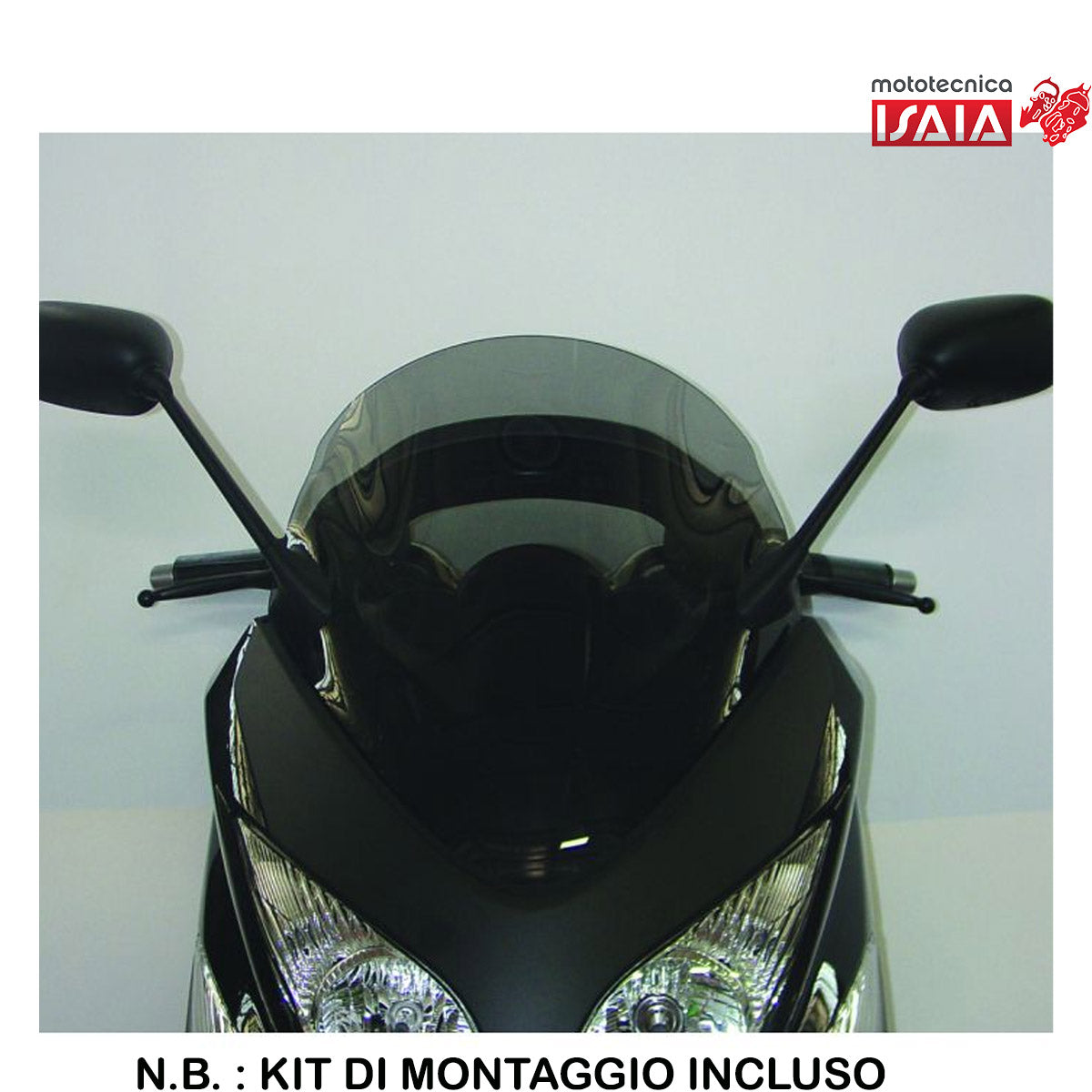 CUPOLINO SPORTIVO PER YAMAHA T-MAX 500 2008-2011