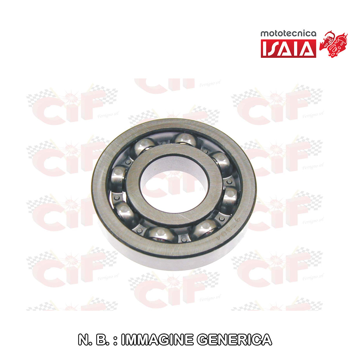CUSCINETTO 25x62x12 (8 SFERE) LATO VOLANO E FRIZIONE VESPA
