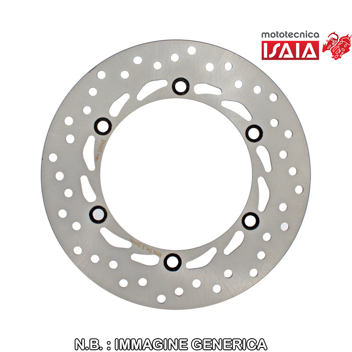 DISCO FRENO ANTERIORE RMS HONDA SH 300CC 2007/2008