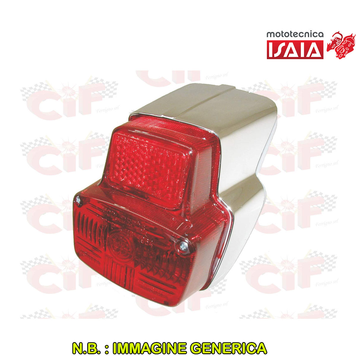 FANALE POSTERIORE COMPLETO DI GUARNIZIONE VESPA 90-90
