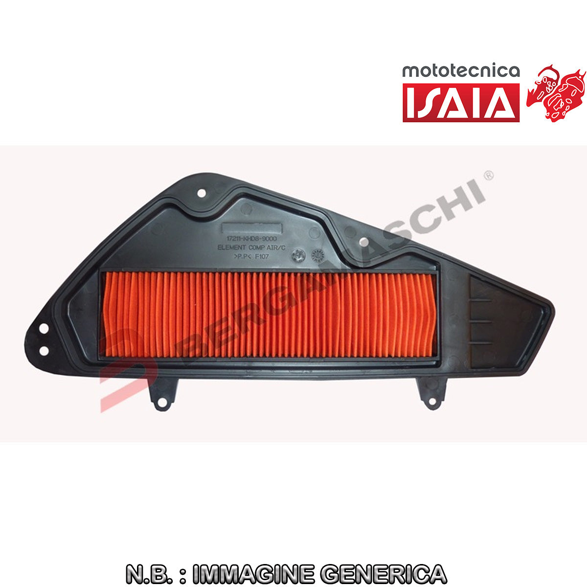 FILTRO ARIA KYMCO B&W 125/150 00-04