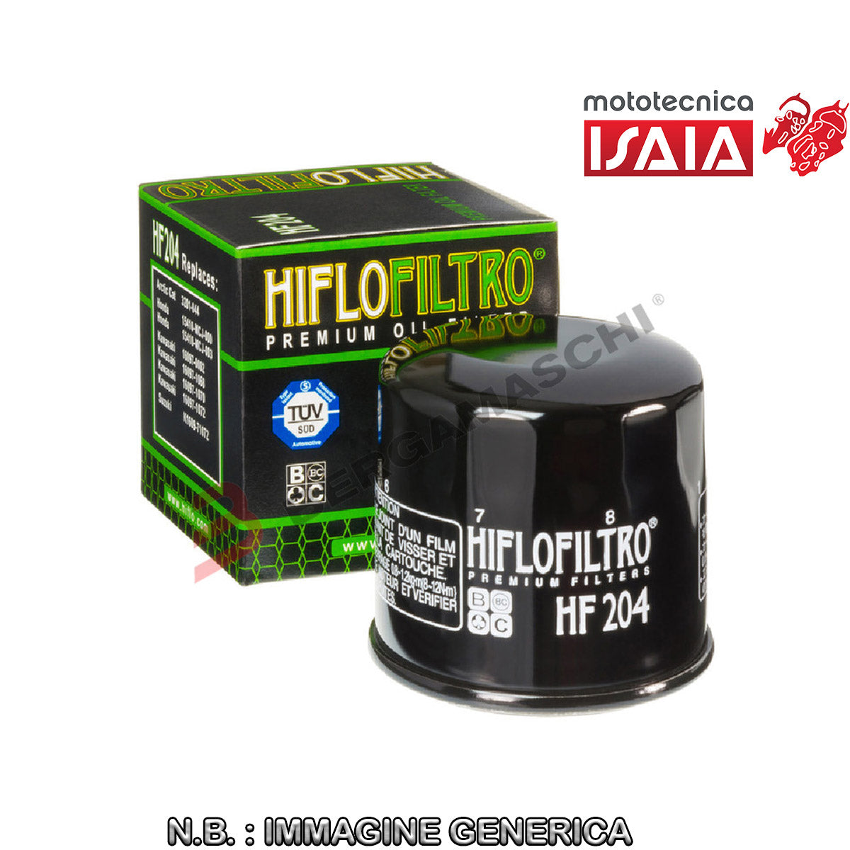 FILTRO OLIO HONDA HORNET/CBR KAWA Z750, YAMAHA R1-R6-FZ1