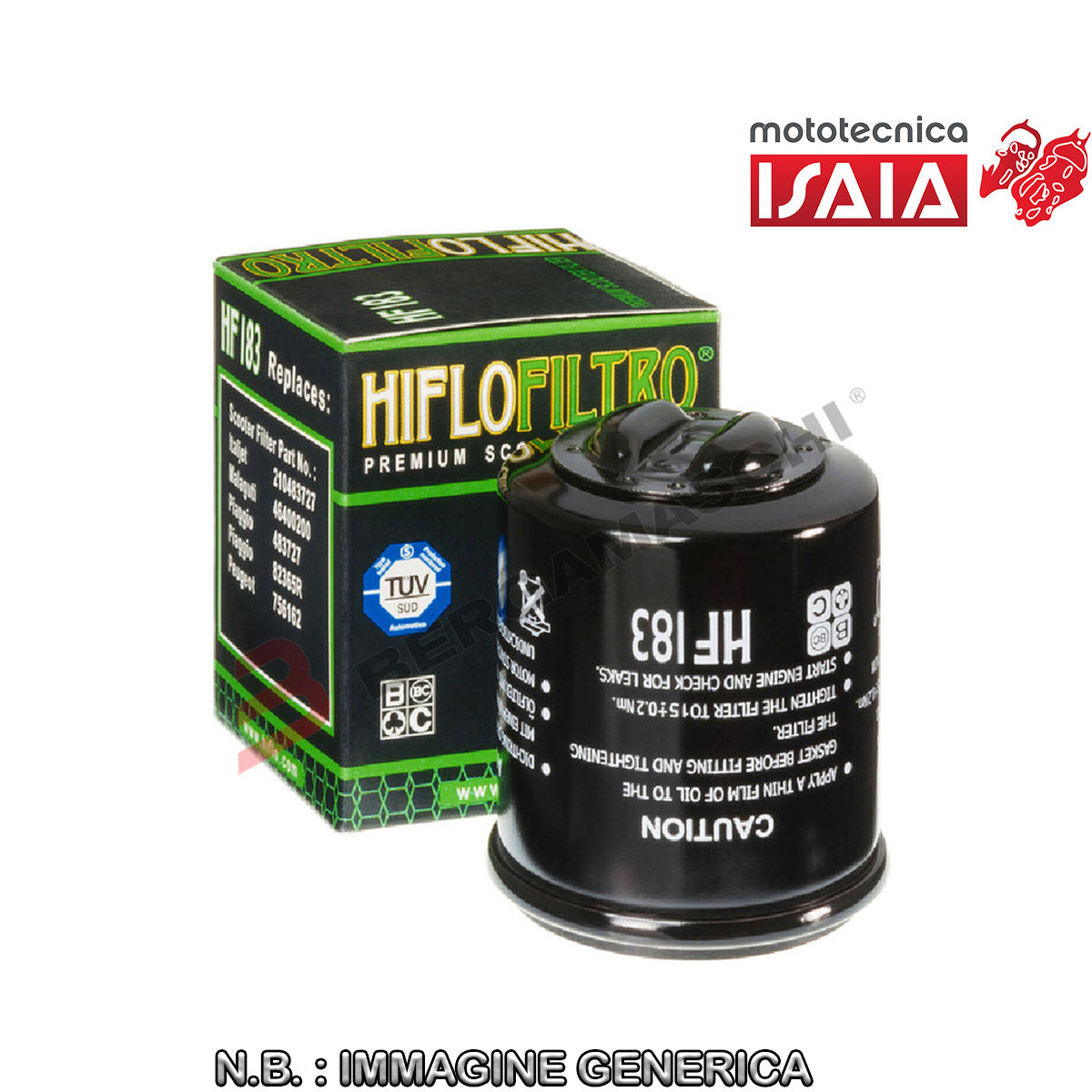 FILTRO OLIO LIBERTY 125 4T 3V