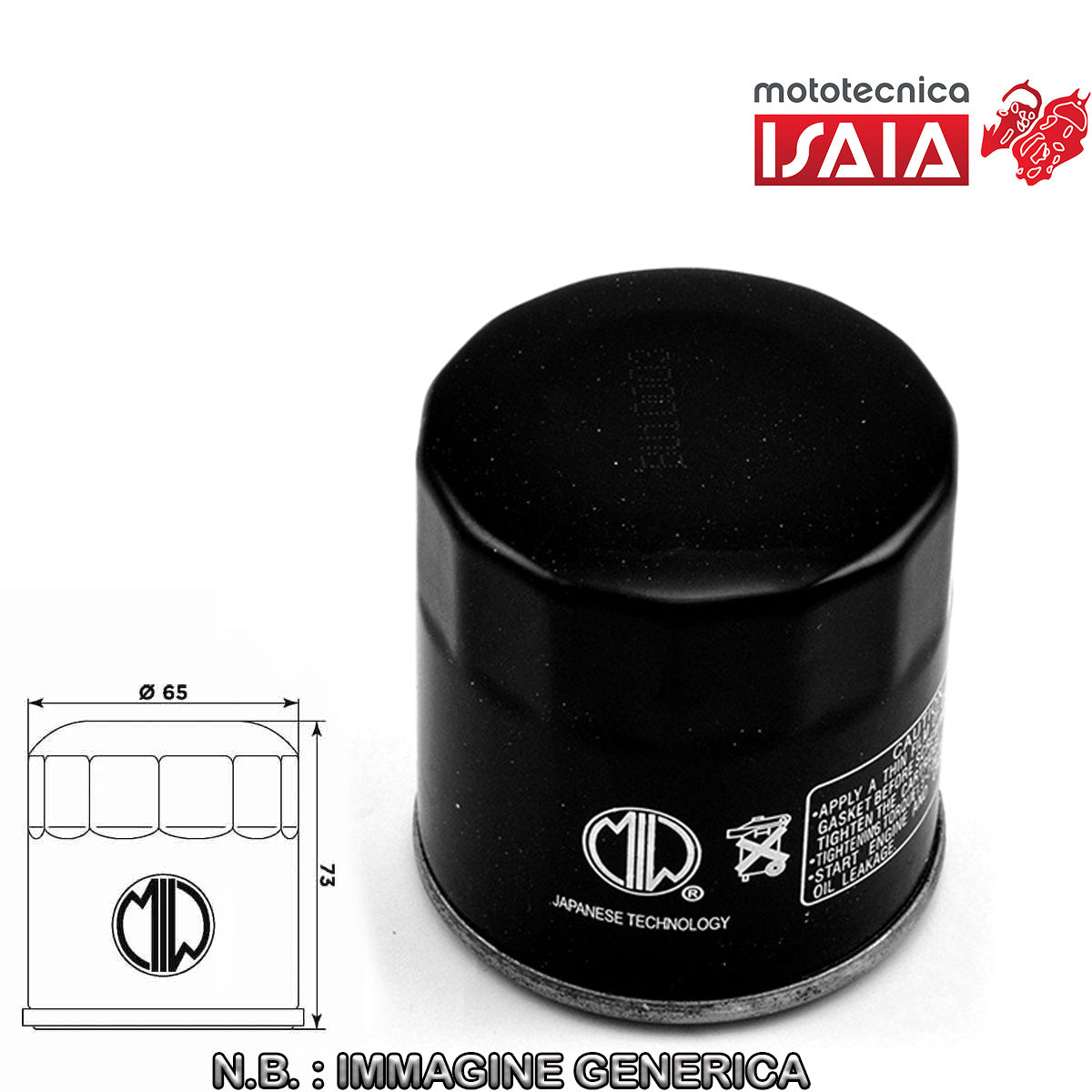 FILTRO OLIO MEIWA BUELL BLAST