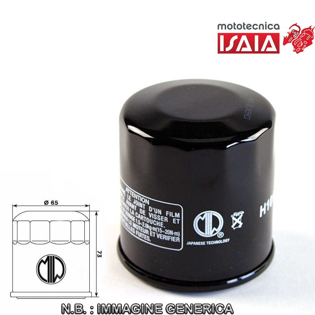 FILTRO OLIO MEIWA HONDA CBR F 600
