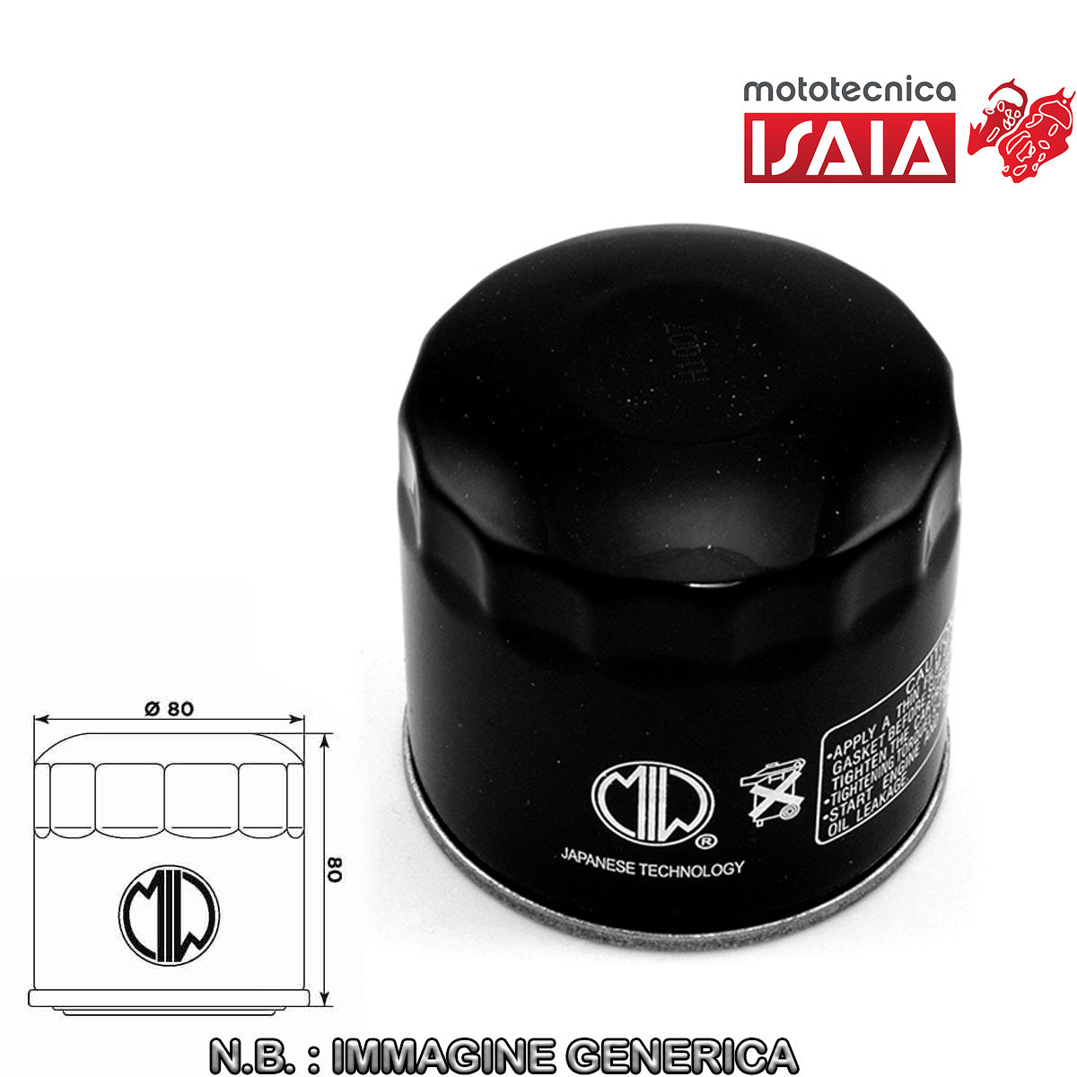 FILTRO OLIO MEIWA HONDA VF S 750
