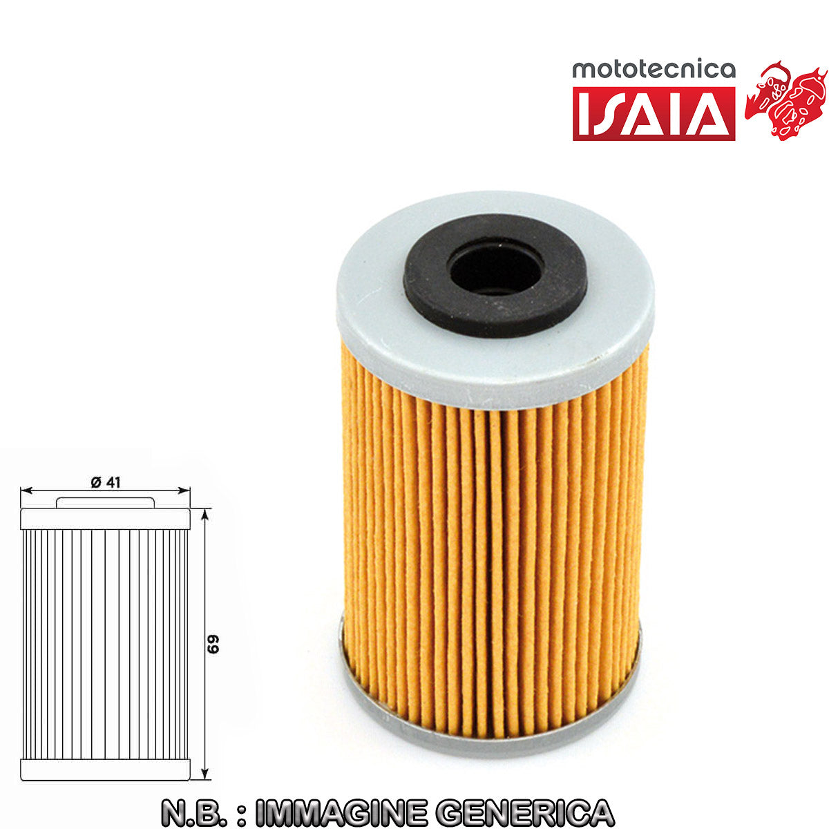 FILTRO OLIO MEIWA KTM DUKE