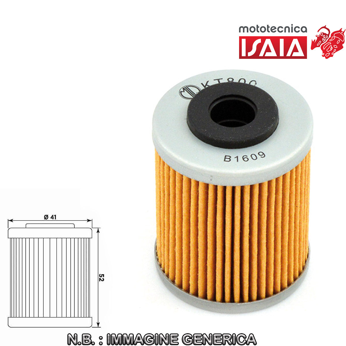 FILTRO OLIO MEIWA KTM EXC 4T 525