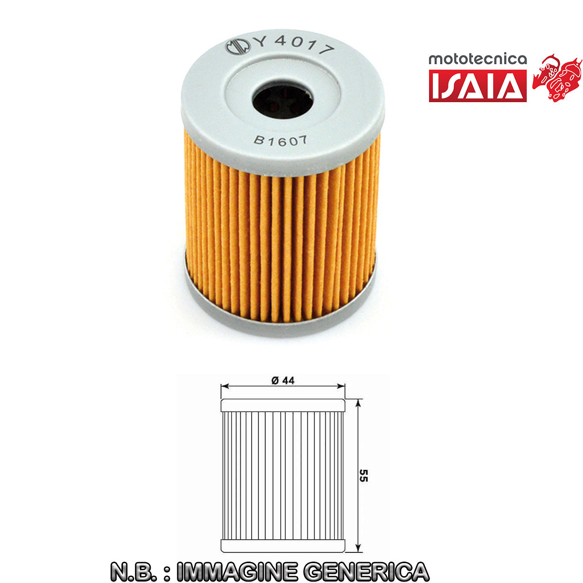 FILTRO OLIO MEIWA YAMAHA MAJESTY/X-MAX 400