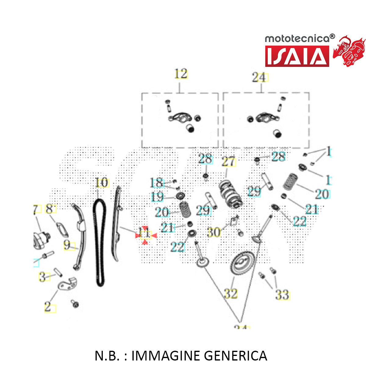 GUIDA CATENA SR16