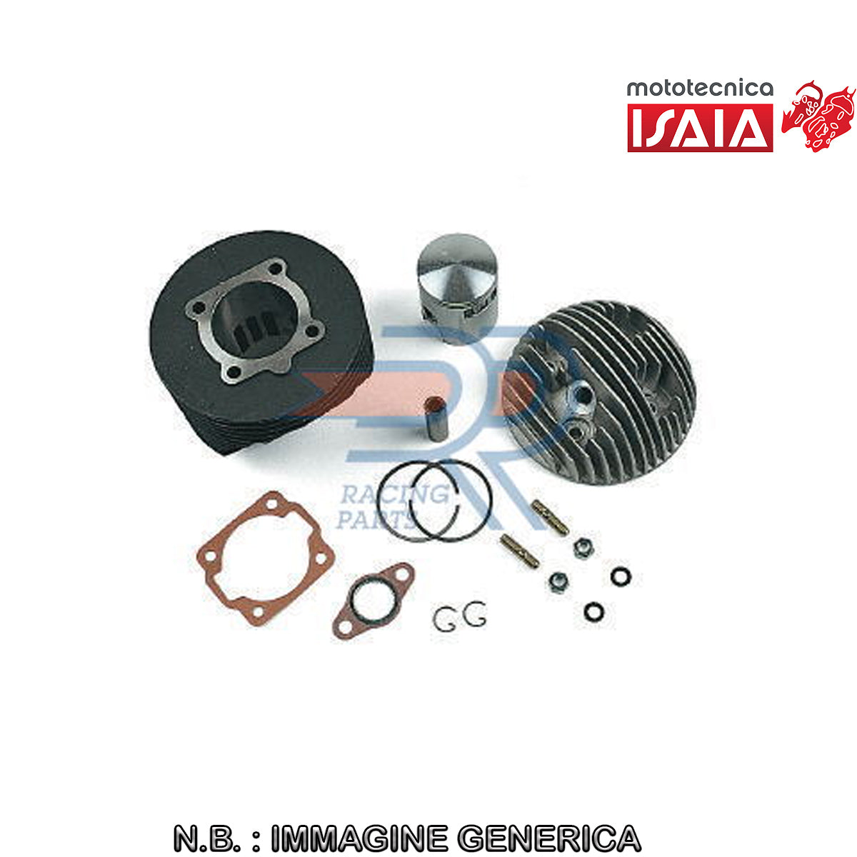 Gruppo termico ø57 Vespa ET3 Ghisa