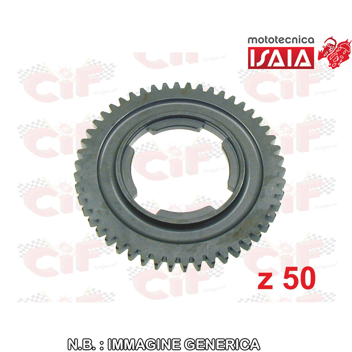 INGRANAGGIO DI 3^ VELOCITA' ( Z 50) VESPA 50-PRIMAVERA-ET3