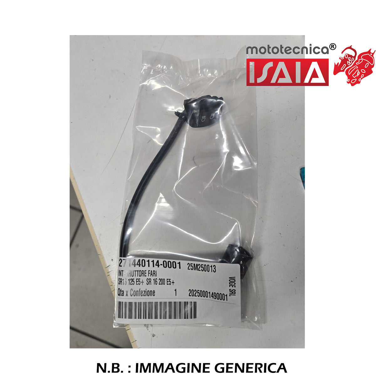 INTERRUTTORE FARI ORIGINALE VOGE SR 16 125/200