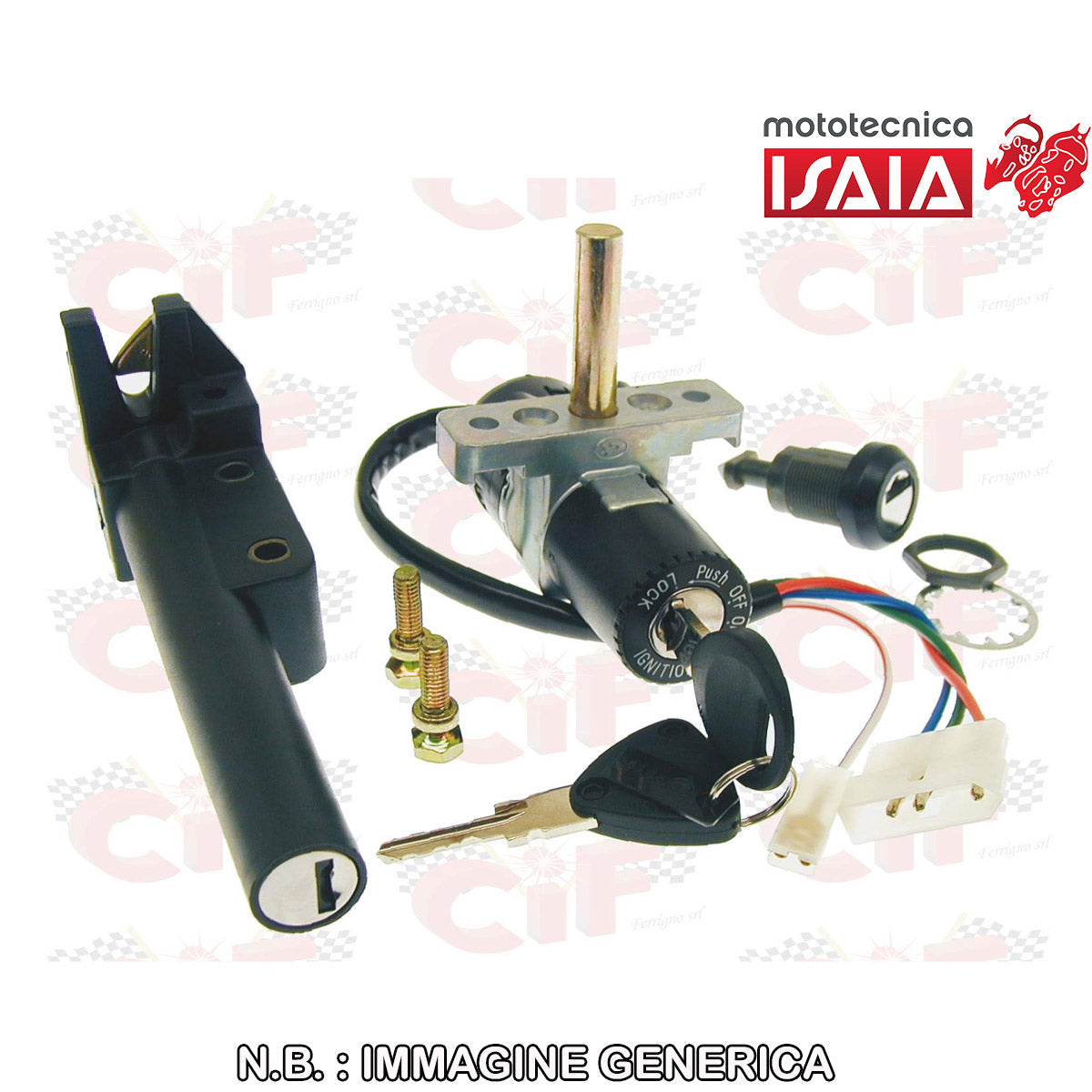 KIT BLOCCHETTO AVVIAMENTO+SELLA+BAULETTO APRILIA SCARABEO 50