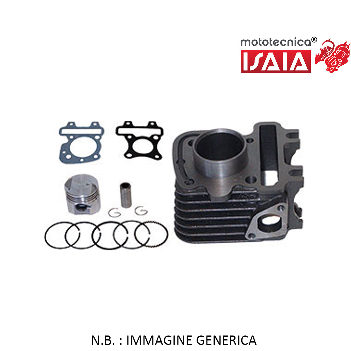 KIT CILINDRO 	APRILIA / DERBI / MALAGUTI / PIAGGIO 50 cc 4 t ( 2 valvole )
