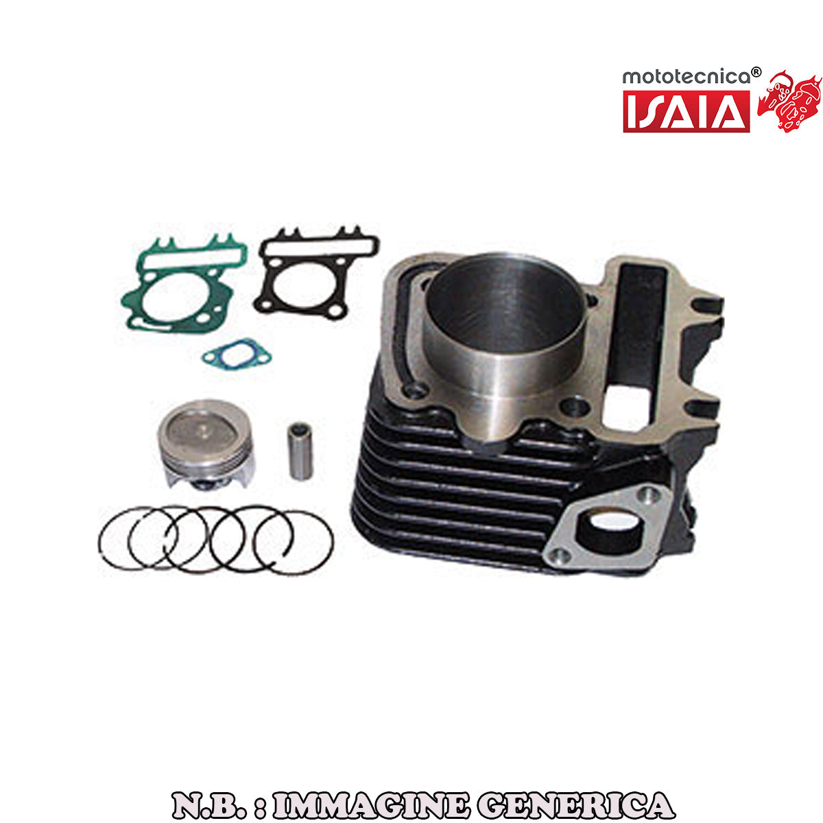 KIT CILINDRO PIAGGIO ZIP/TYPHOON 50cc