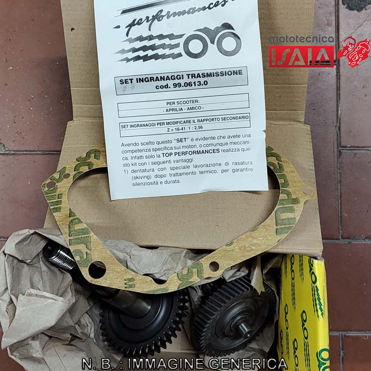 KIT RAPPORTI ALLUNGATI APRILIA AMICO