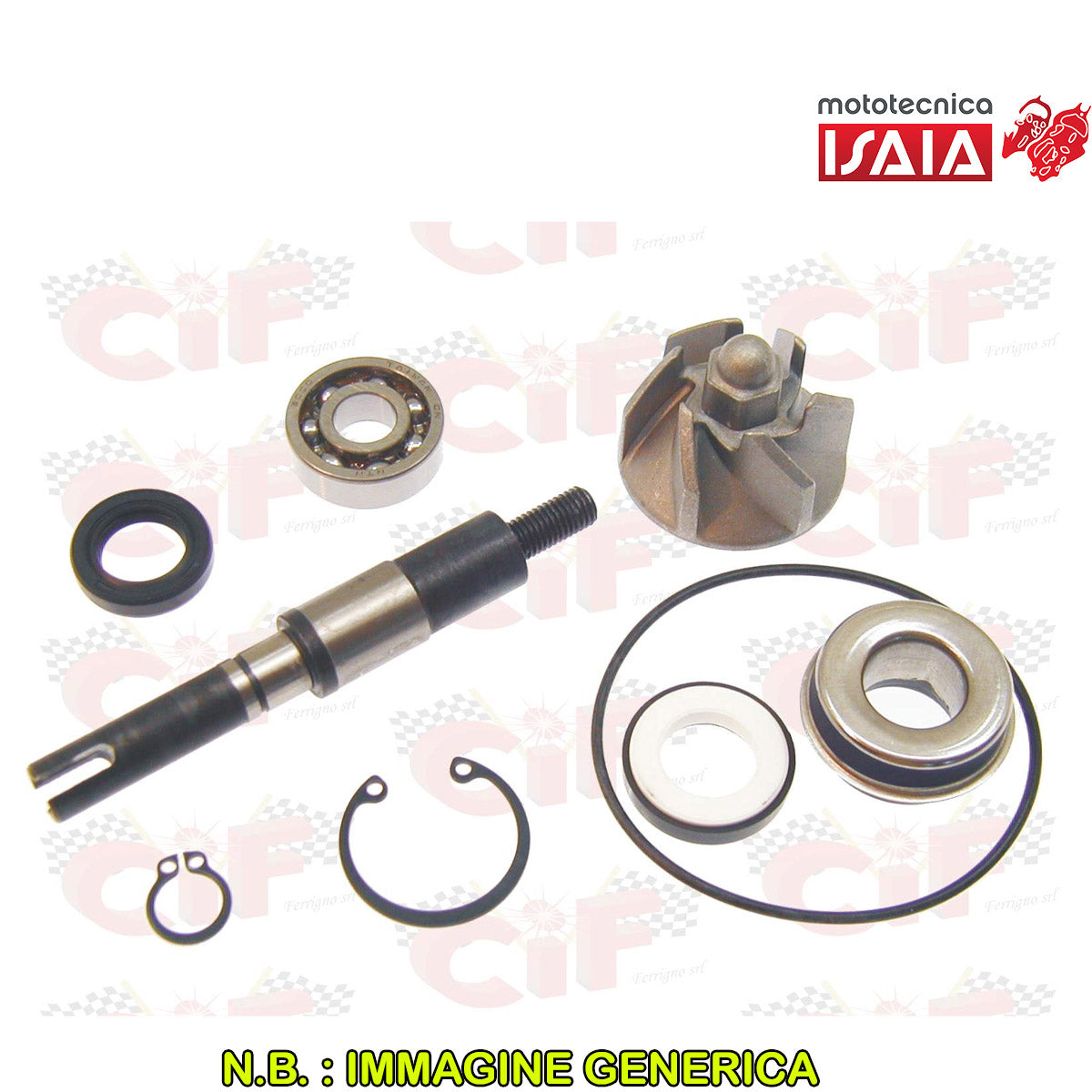 KIT REVISIONE POMPA ACQUA HONDA SH - CHIOCCIOLA