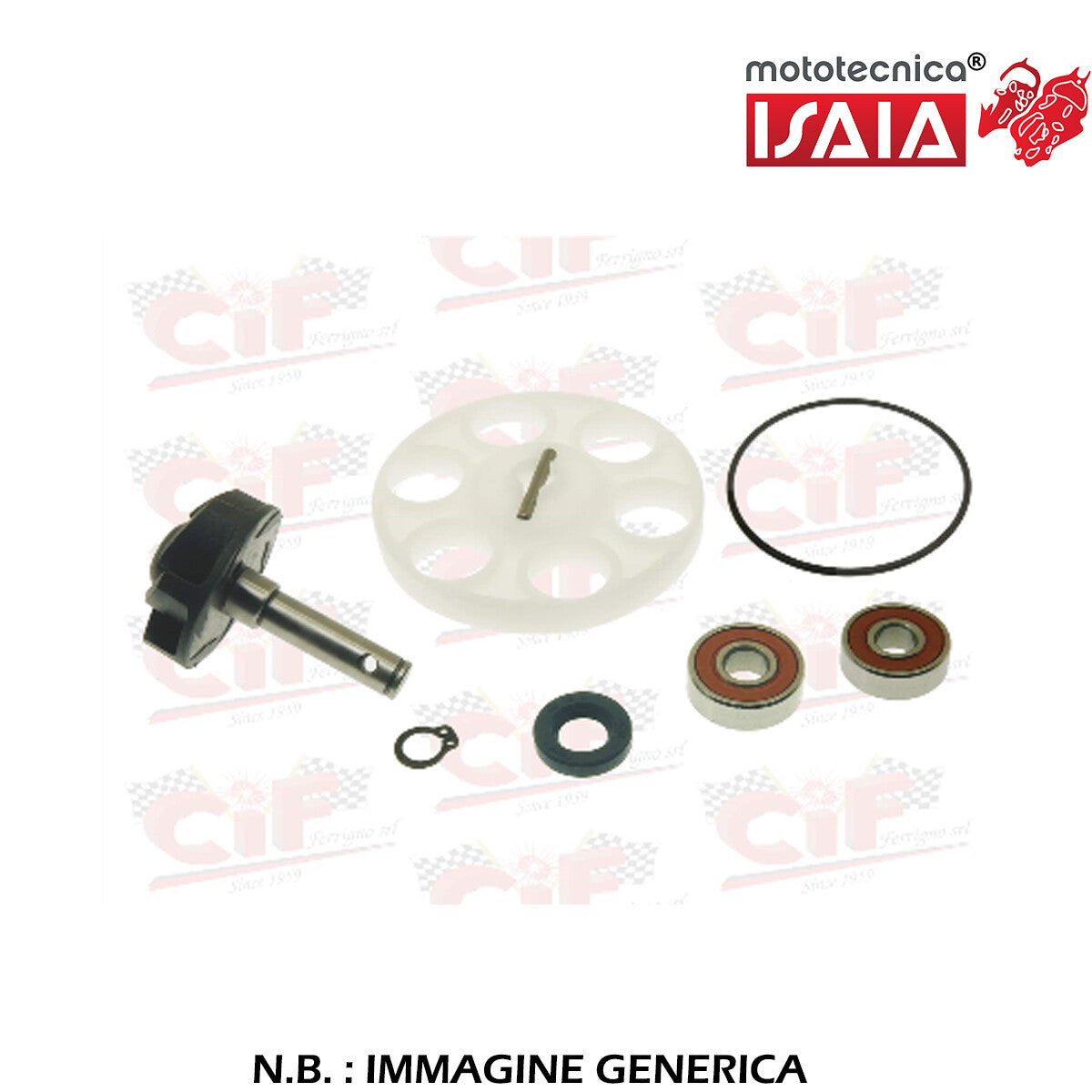KIT REVISIONE POMPA ACQUA MOTORI MINARELLI-YAMAHA