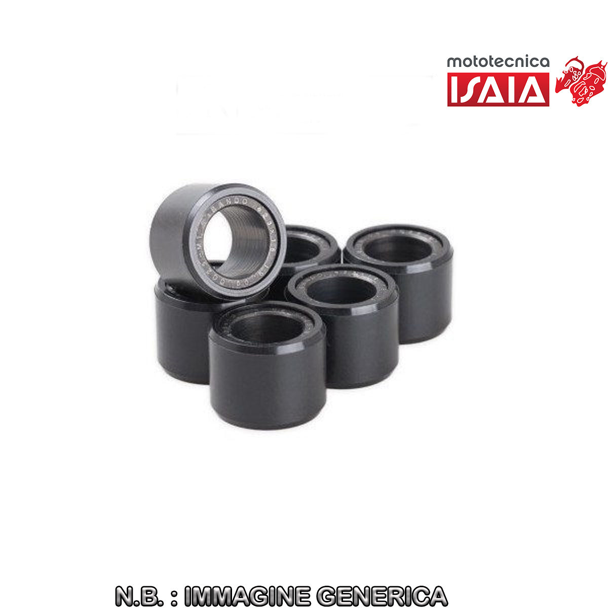 KIT RULLI 6 PZ. /6,5 GR. KYMCO AGILITY/LIKE 50 4T