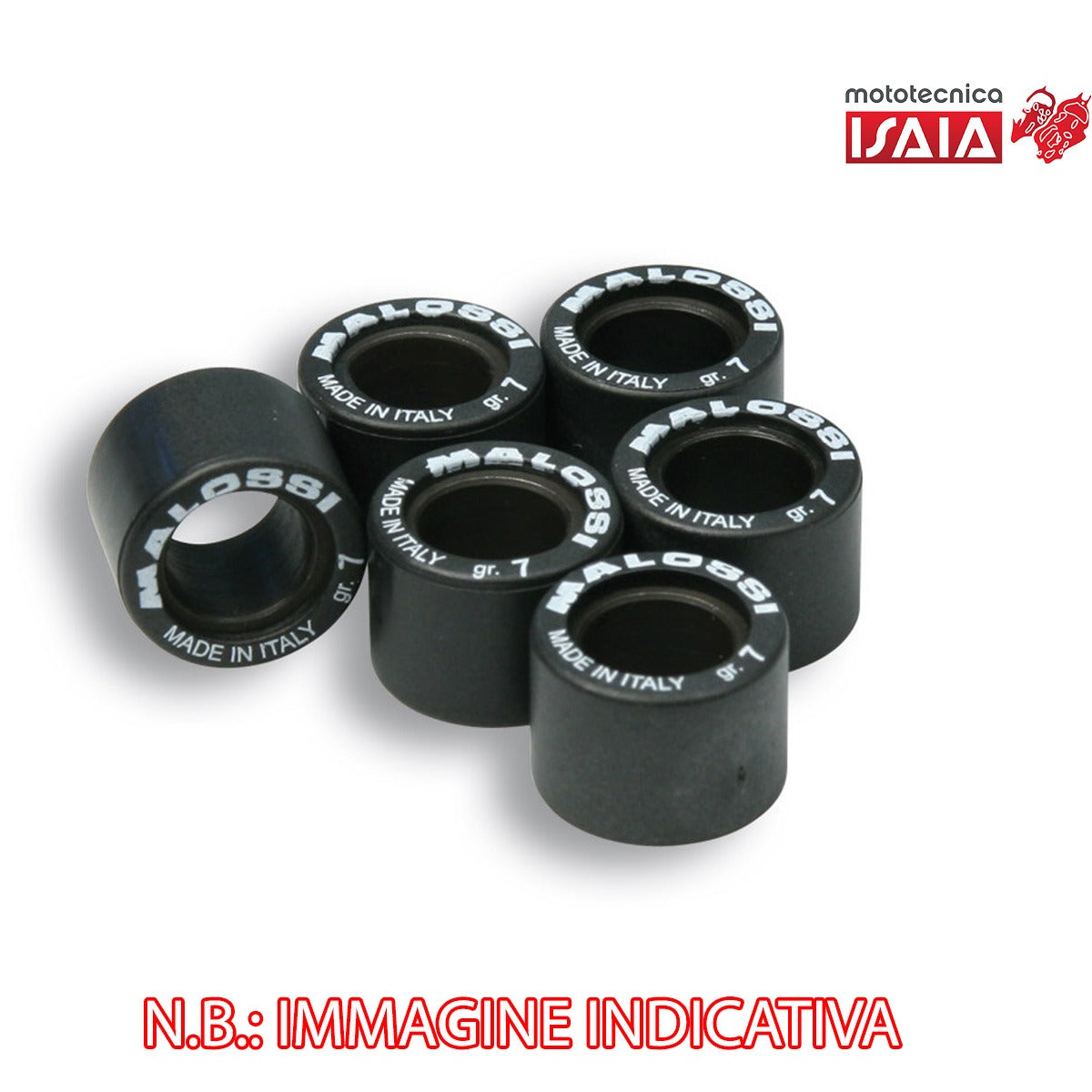 KIT RULLI DIAM 19x15,5 GR 5,5 APRILIA SXR