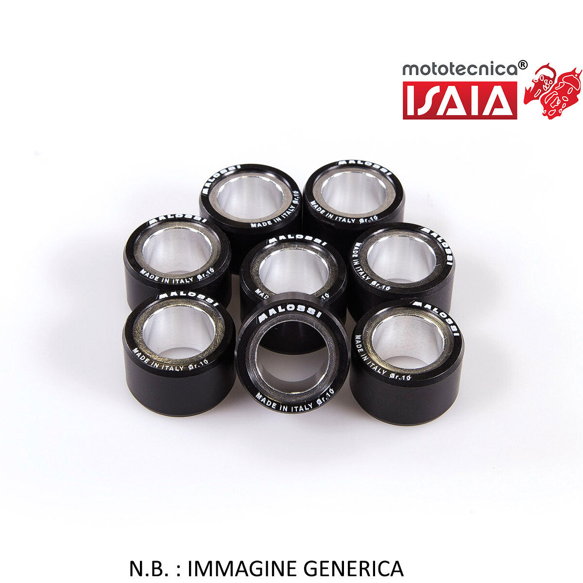 KIT RULLI DIAM 25x15,9 GR 12 PER VARIATORI ORIGINALI E MULTIVAR