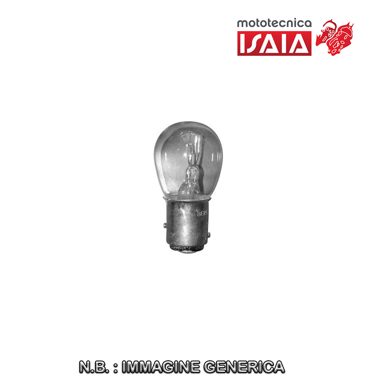 LAMPADA HERT BILUCE 12V-5/21W BAY15D (C10)