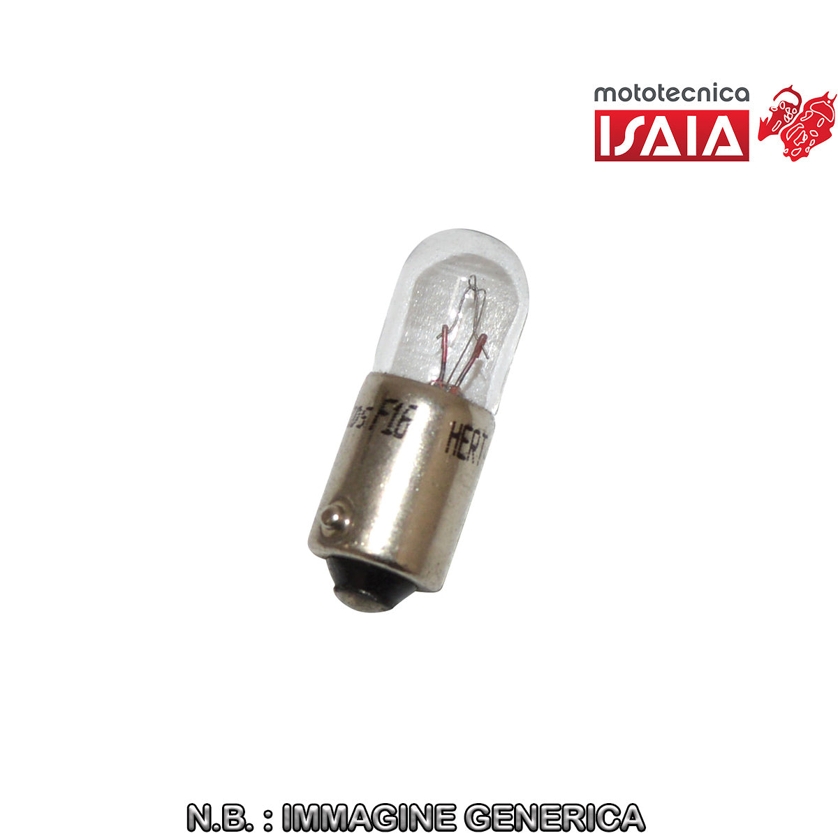 LAMPADA HERT MICRO 12V-4W BA9S (C10)