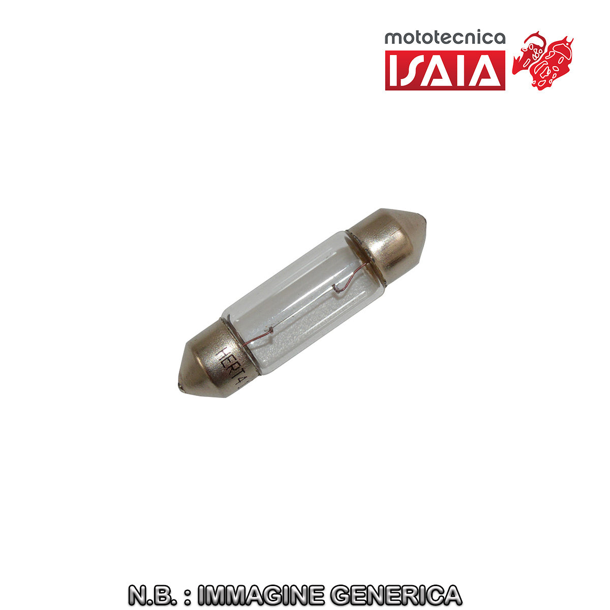 LAMPADA HERT SILURO 12V-10W (10X36) (C10)