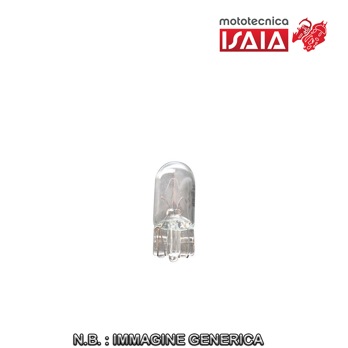 LAMPADA HERT TUTTOVETRO 12V-5W T10 (C10)