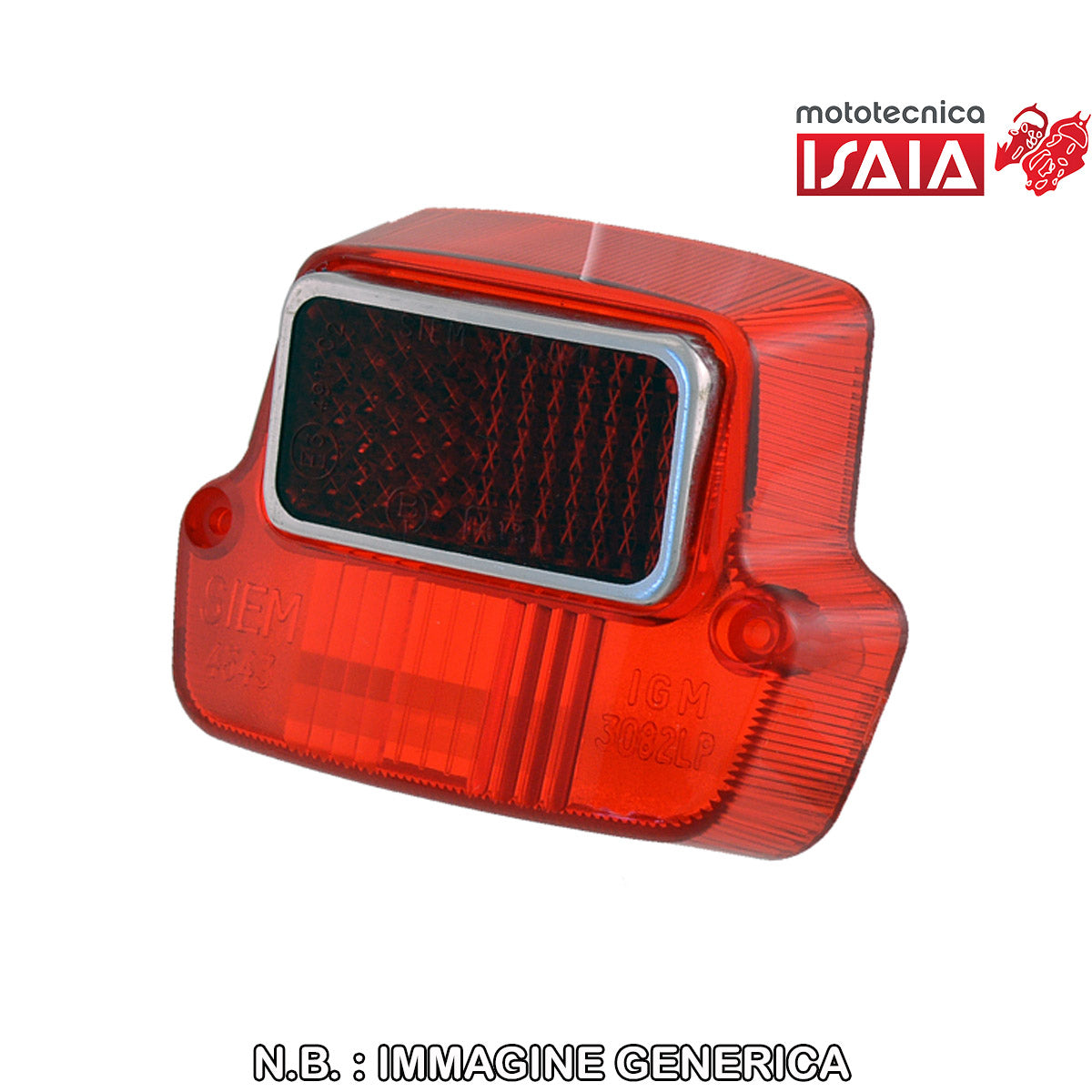 LENTE FANALE POSTERIORE SIEM PIAGGIO VESPA 50CC 1 SERIE