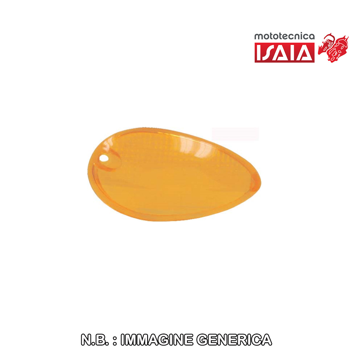 LENTE FRECCIA ANTERIORE DESTRA RMS PIAGGIO LIBERTY 50CC - ARANCIO