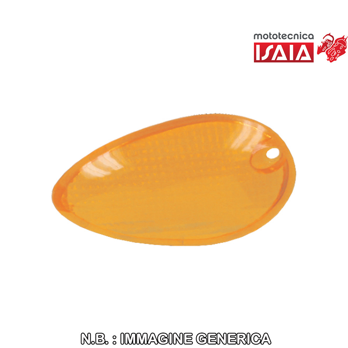 LENTE FRECCIA ANTERIORE SINISTRA RMS PIAGGIO LIBERTY 50CC - ARANCIO