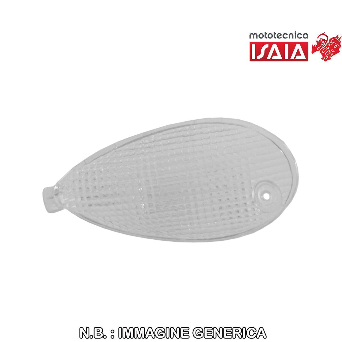 LENTE FRECCIA POSTERIORE SINISTRA RMS PIAGGIO LIBERTY 50CC - TRASPARENTE
