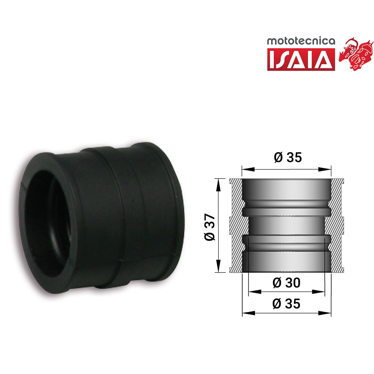 MANICOTTO ASPIRAZIONE CARBURATORI PHBL-PHBE