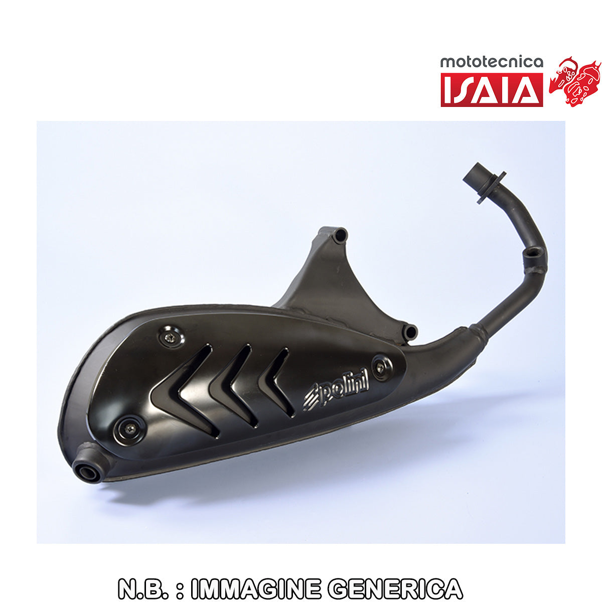 MARMITTA POLINI PER PIAGGIO VESPA 50 4T 3V EURO 3/4/5
