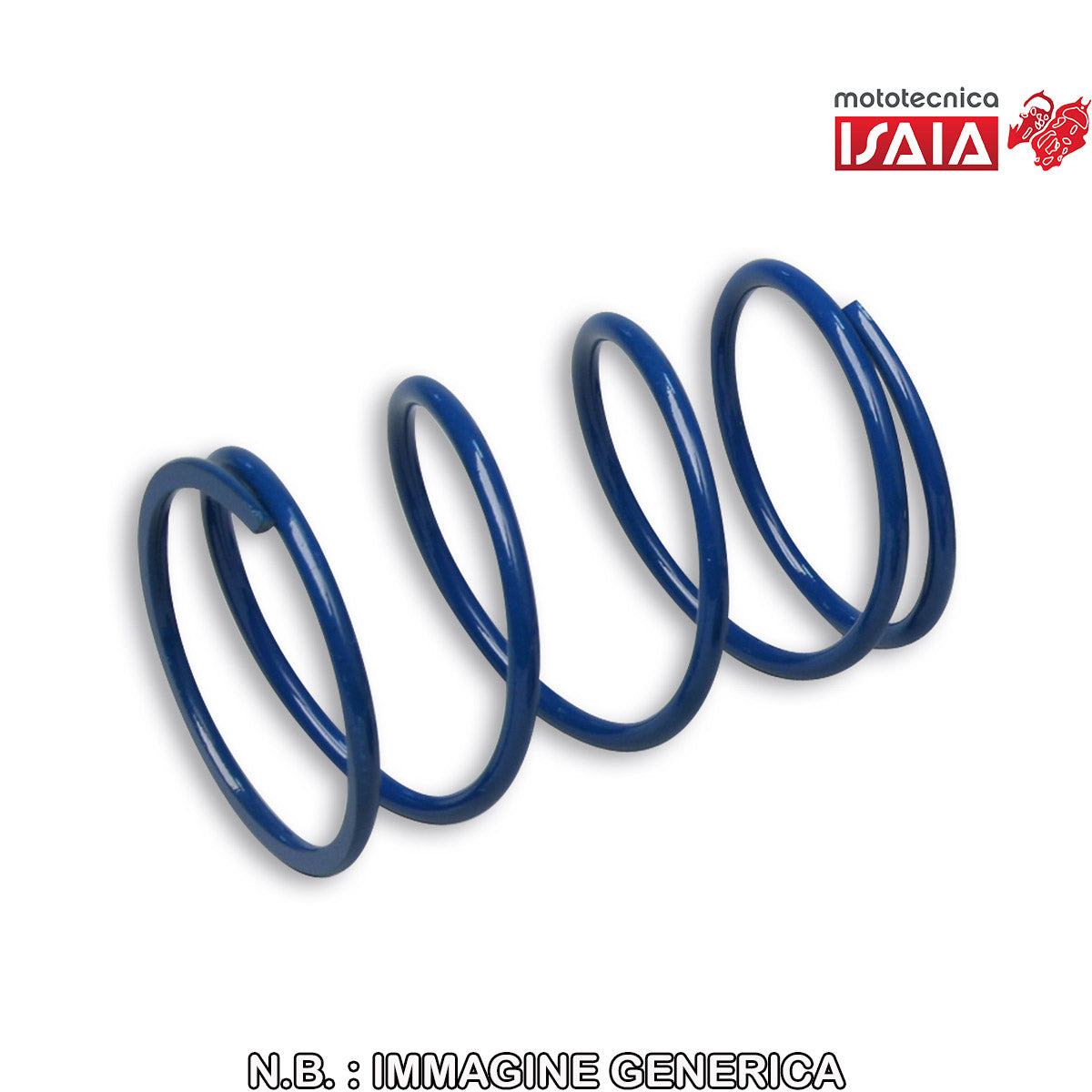 MOLLA DI CONTRASTO VARIATORE BLU CON Ø ESTERNO 57,80X91 MM - Ø FILO 4,1 MM - K 5,5