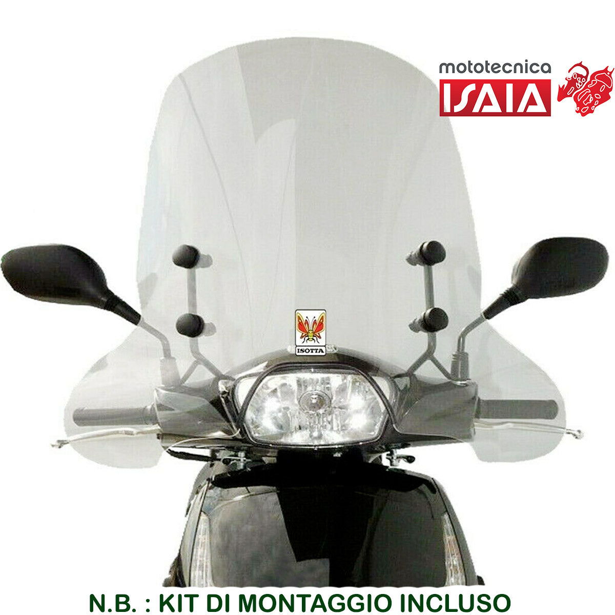 PARABREZZA CLASSIC PER PEUGEOT TWEET 50-125-150 DAL 2010-2013
